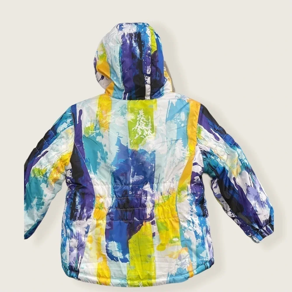 Zero xposur girls colorful cosmic coat